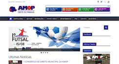Desktop Screenshot of amop.org.br