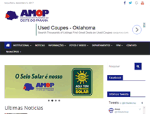 Tablet Screenshot of amop.org.br